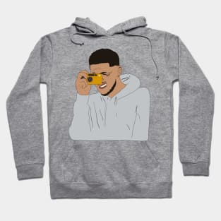 Devin Booker Phoenix Basketball Camera Flash Mercury Game Hoodie